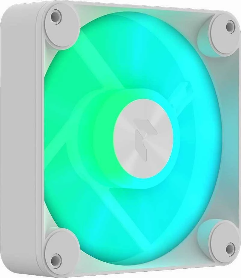 APNX FP1-120 PWM korpuso ventiliatorius, ARGB – 120mm, baltos spalvos