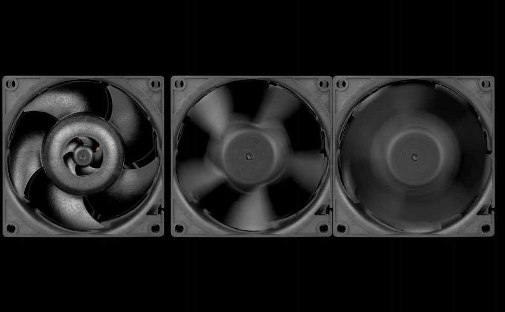 ARCTIC S8038-7K serverio korpuso ventiliatorius 7000rpm PWM 80mm VERTĖ 4vnt.
