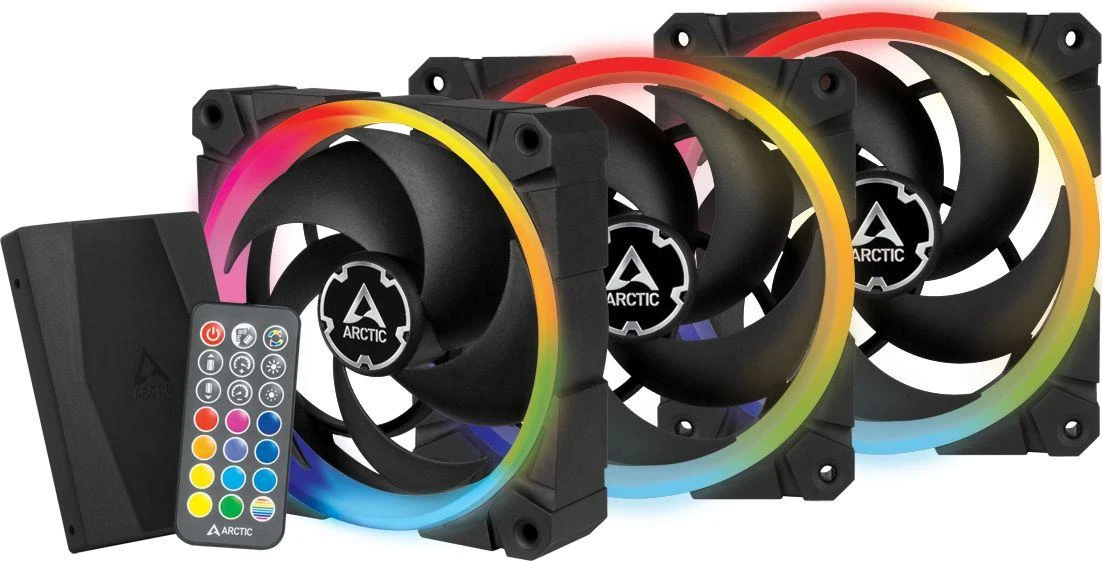 ARCTIC BioniX P120 A-RGB Optimizuotas slėgis 120 mm ventiliatorius su A-RGB