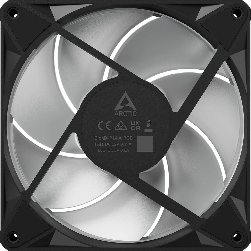 Arctic Cooling BioniX P14 A-RGB korpuso ventiliatorius (ACFAN00339A)