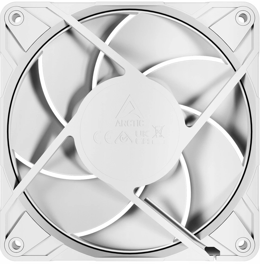 ARCTIC P12 PRO PWM PST korpuso ventiliatorius, 4-pin, 120mm, baltas