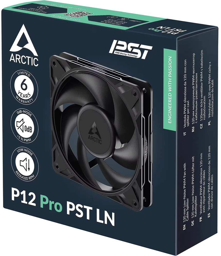 Wentylator Arctic P12 Pro PST LN (ACFAN00343A)