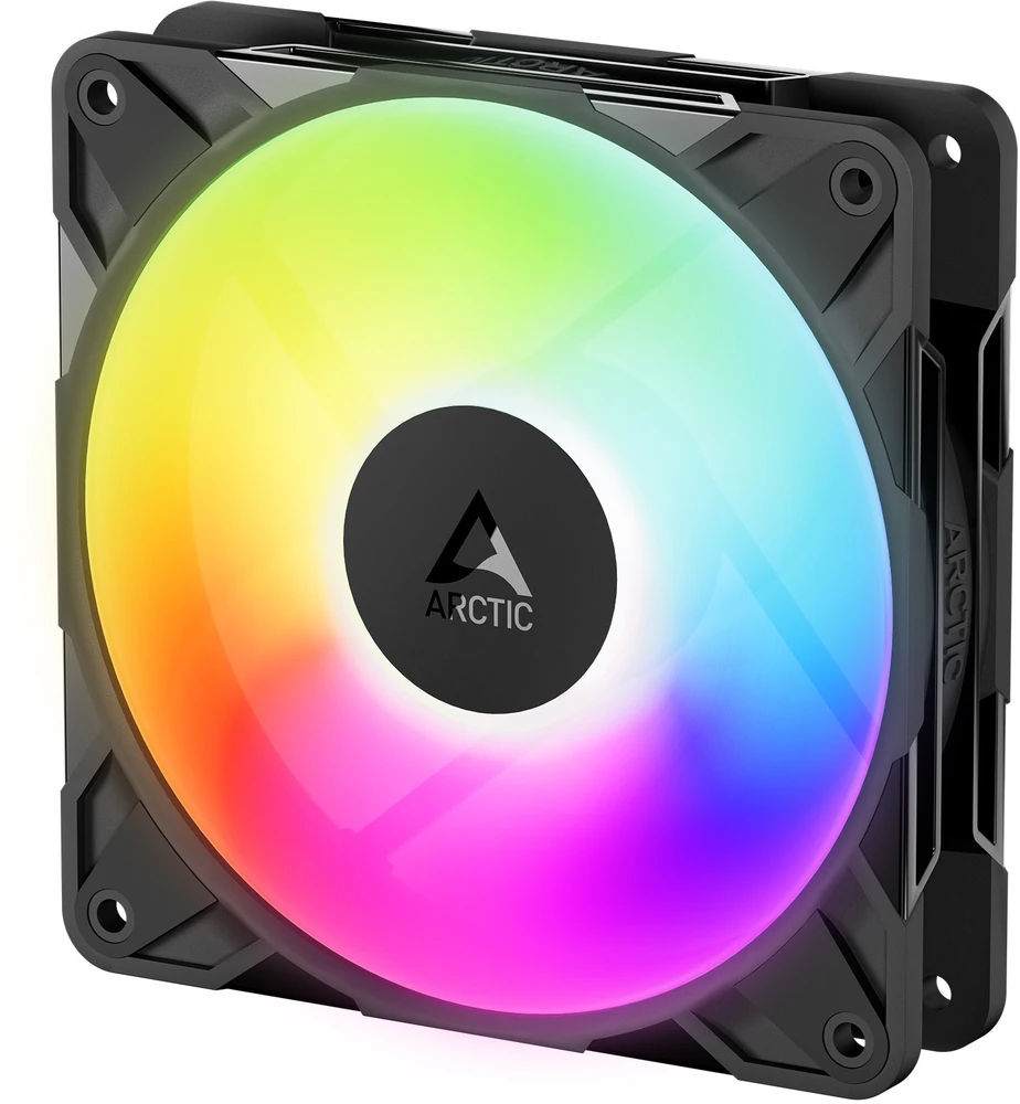 ARCTIC P12 PRO Reverse PWM PST A-RGB korpuso ventiliatoriai, 4-pin, 120mm, 3vnt.