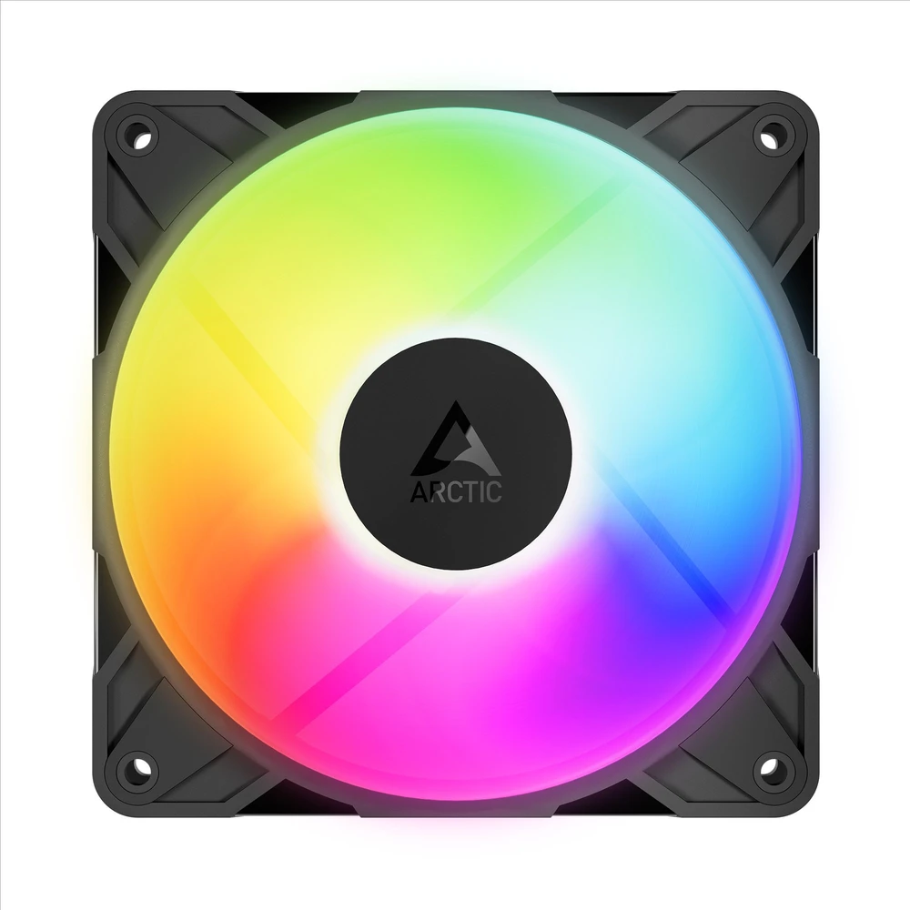 ARCTIC P12 PRO Reverse PWM PST A-RGB korpuso ventiliatoriai, 4-pin, 120mm, 3vnt.