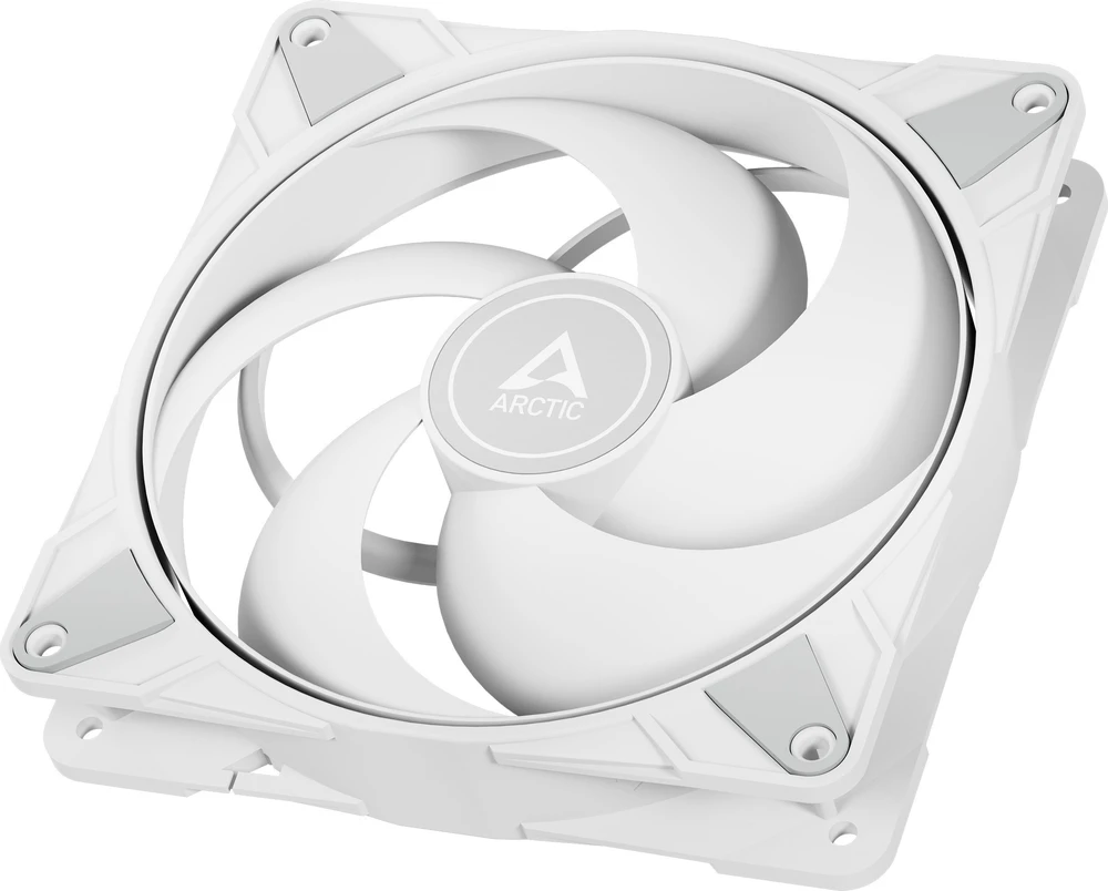 ARCTIC P14 MAX korpuso ventiliatorius, 4-pin, 140mm, baltas