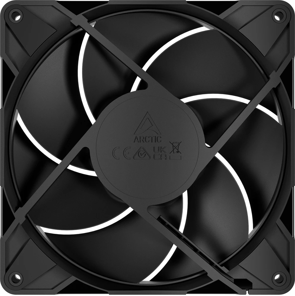 ARCTIC P14 Pro PWM korpuso ventiliatorius – 140mm, juodos spalvos