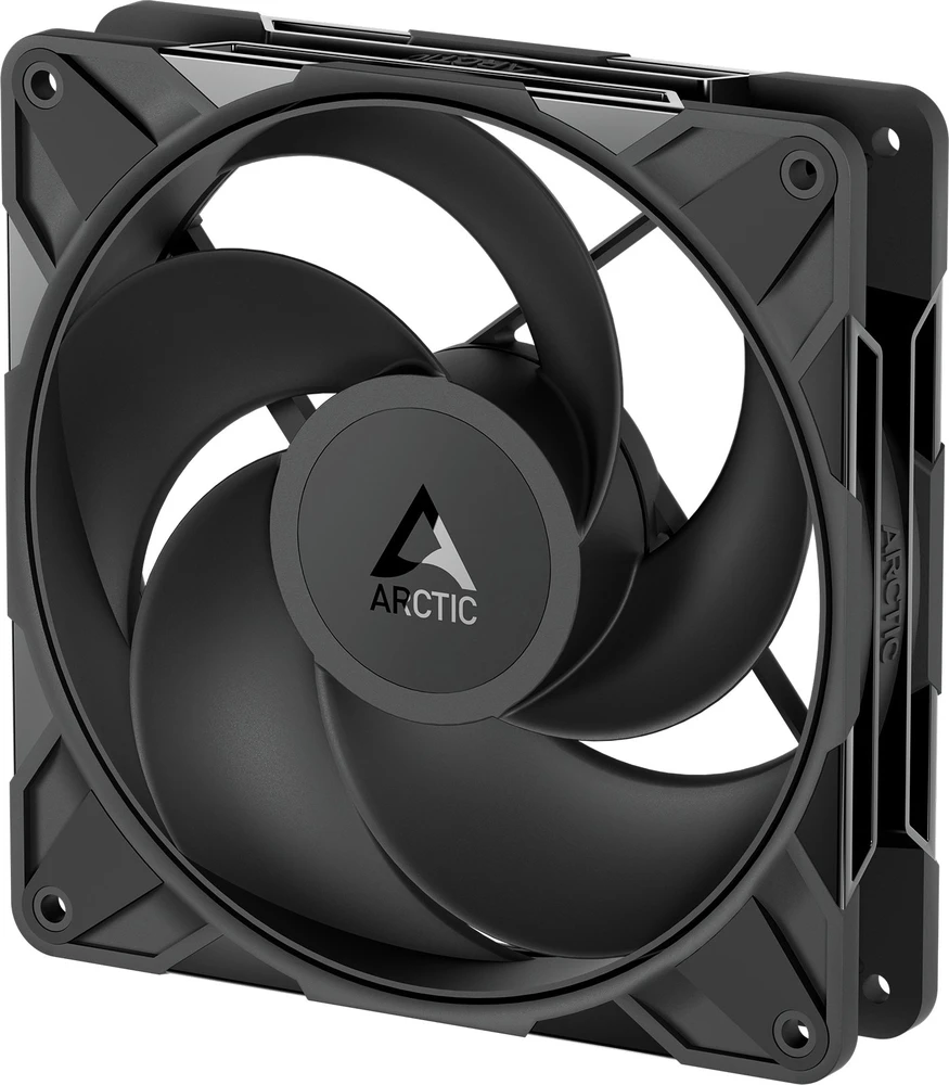 ARCTIC P14 Pro atvirkštinio PWM ventiliatorius – 140 mm, juodas, 3 vnt. pakuotėje