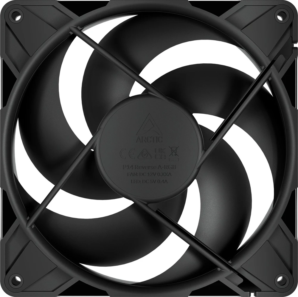 ARCTIC P14 PRO Reverse PWM PST korpuso ventiliatorius, 4-pin, 140mm