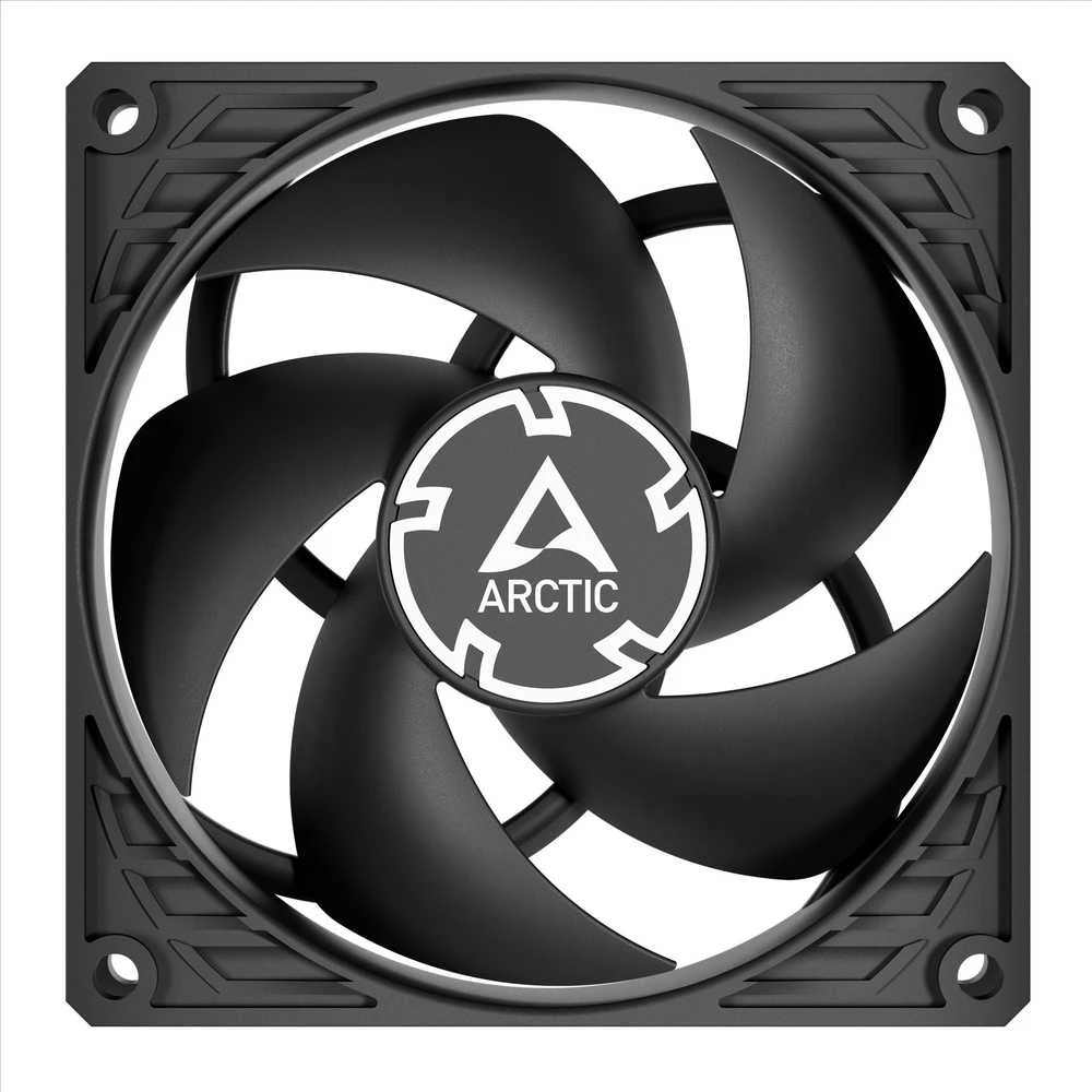 ARCTIC P9 Silent 3-Pin-korpuso ventiliatorius – 92mm, juodos spalvos