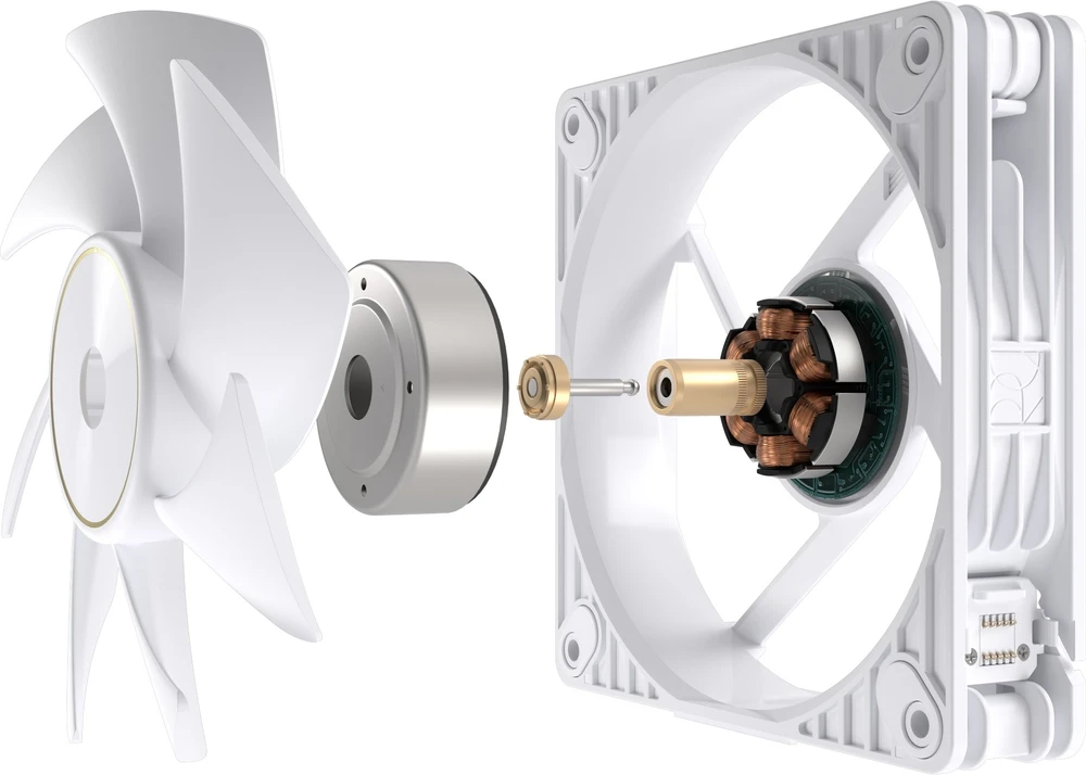 ASUS ProArt PF120 Fan PWM Baltas 3in1 Kompiuterio dėklas 12 cm 3 pc(s)