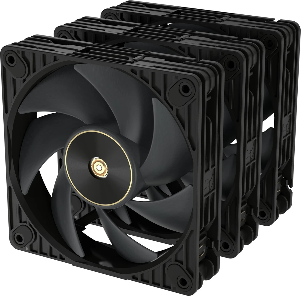 ASUS ProArt PF120 Fan PWM Juodas 3in1 Kompiuterio dėklas 12 cm 3 pc(s)