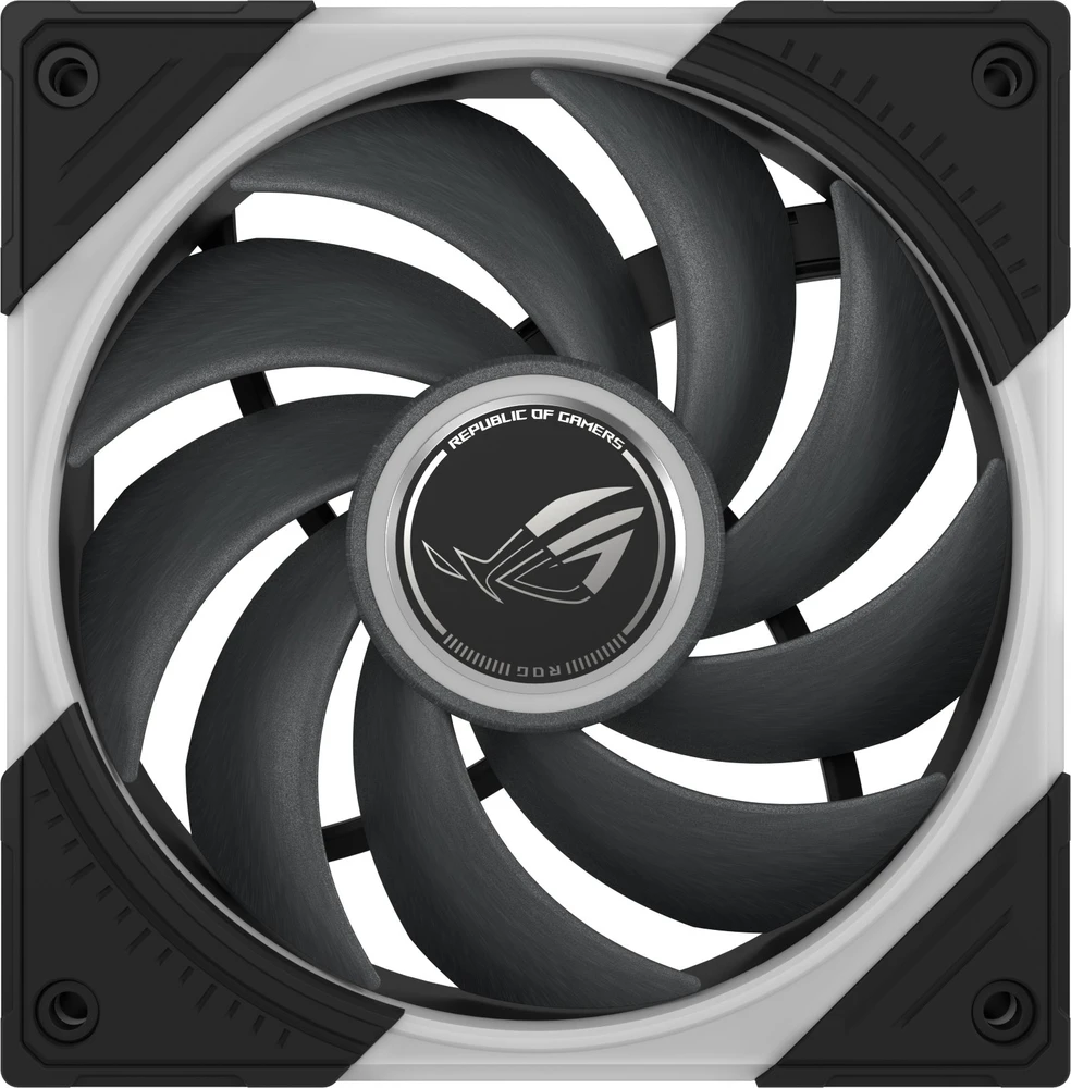 Asus ROG Eurux GR120 ARGB ventiliatorius, 3 vnt. rinkinys, juodas (90DA00J0-B09020)