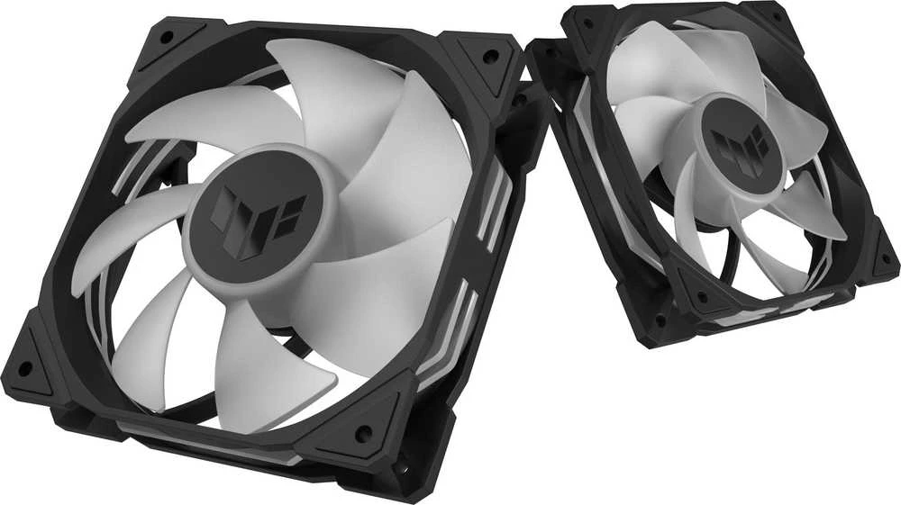 Kompiuterio Ventiliatorių Rinkinys - ASUS TUF Gaming TR120 ARGB Triple Pack Juodas