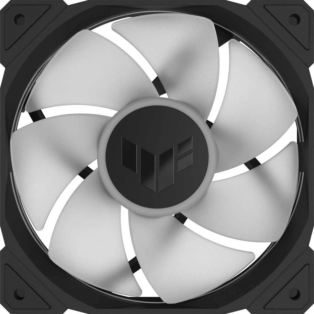Kompiuterio Ventiliatorių Rinkinys - ASUS TUF Gaming TR120 ARGB Triple Pack Juodas