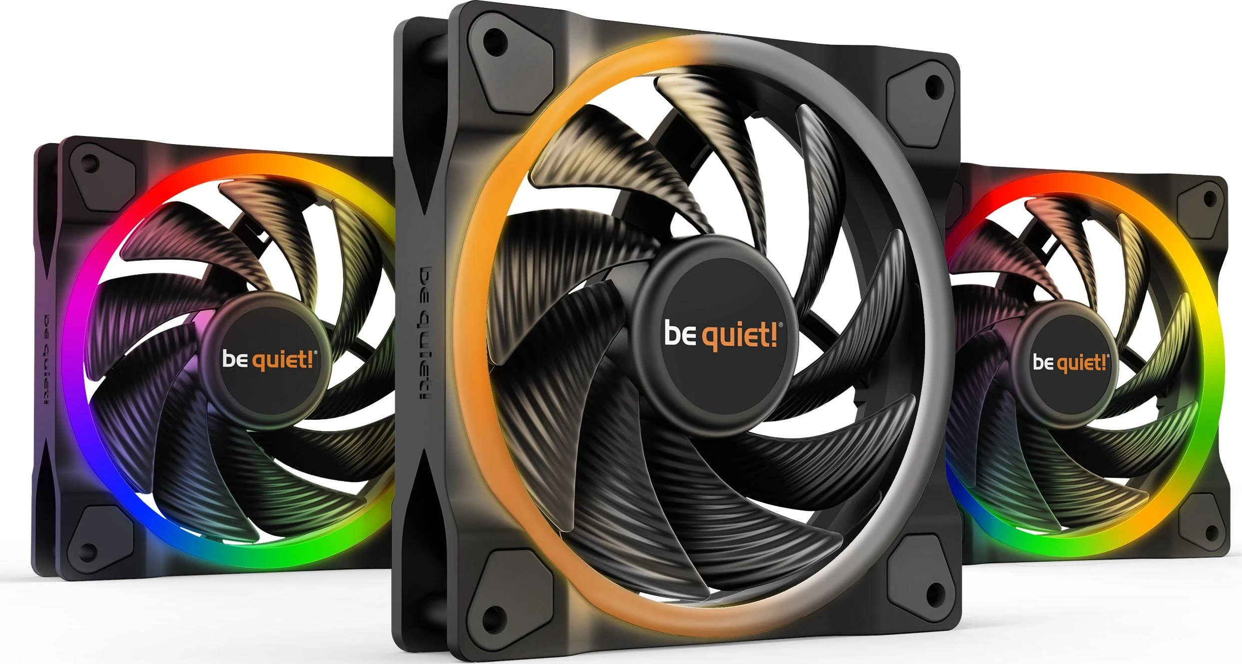 LISTAN BE QUIET LIGHT WINGS 120mm PWM didelės spartos trigubas rinkinys