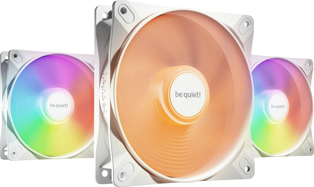 Be Quiet! LIGHT WINGS LX ventiliatoriai su RGB apšvietimu
