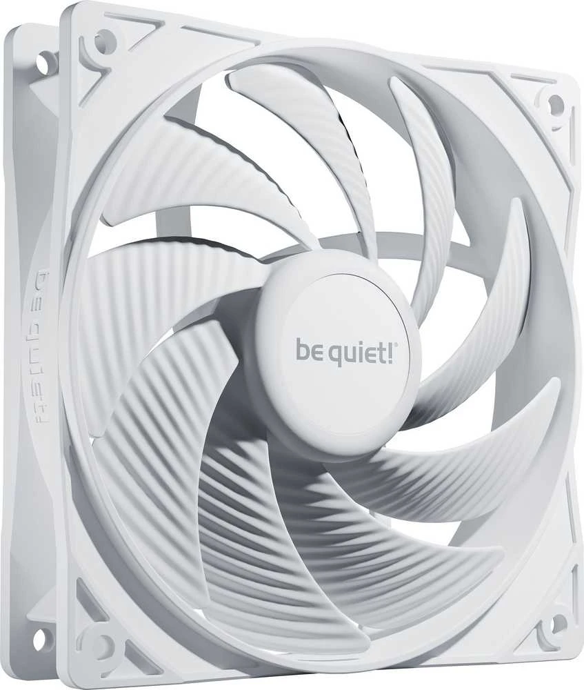 Be Quiet! tyliai! PURE WINGS 3 120 mm PWM didelio greičio, balta