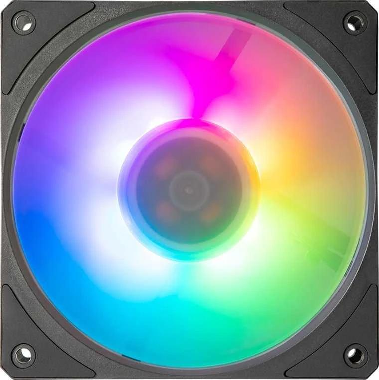Procesoriaus Aušintuvų Rinkinys - Cooler Master Mobius 120P ARGB 3 Vnt. Juodas