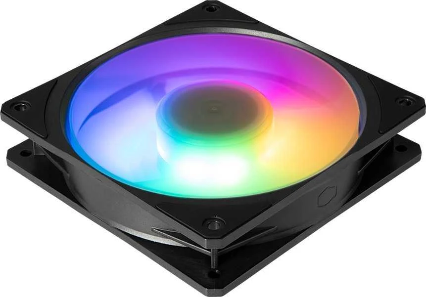 Procesoriaus Aušintuvų Rinkinys - Cooler Master Mobius 120P ARGB 3 Vnt. Juodas