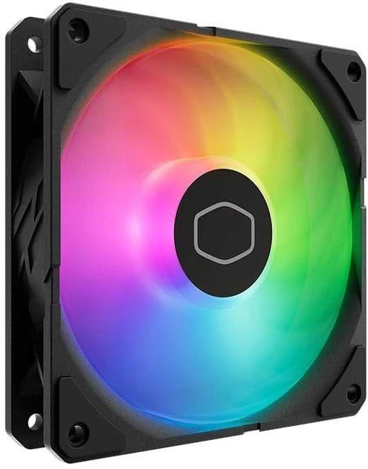 „Cooler Master Cooler Master SickleFlow Edge 120 ARGB“ ventiliatorius (juodas)