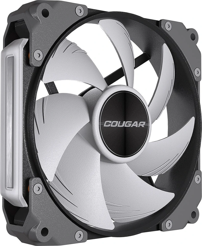 COUGAR APOLAR 120 ARGB ELITE universalus modulinis ventiliatorius (viena pakuotė), Juodas