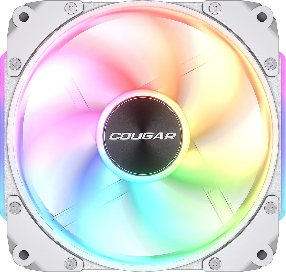 COUGAR APOLAR 120 ARGB ELITE universalus modulinis ventiliatorius (viena pakuotė), Baltas
