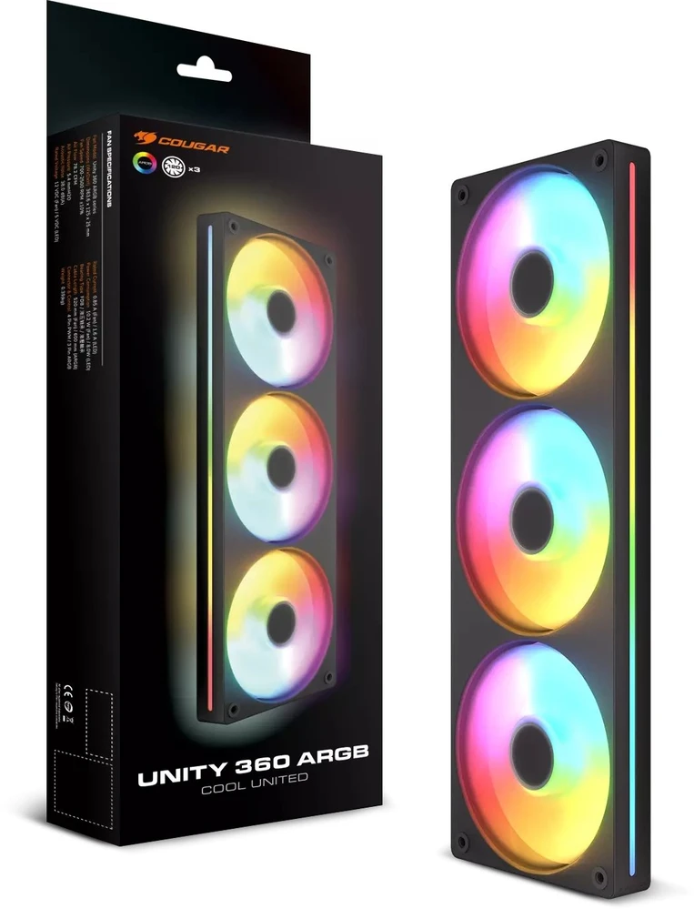 Wentylator Cougar Unity360-FB (CF-UN360FB-RGB)