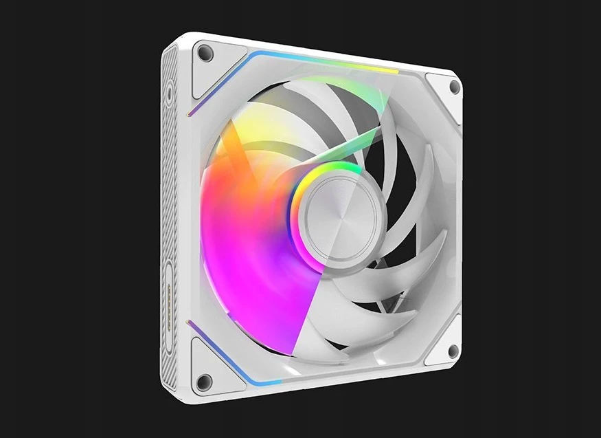 Darkflash Gauss G24 3 viename kompiuterio ventiliatoriai (balti)