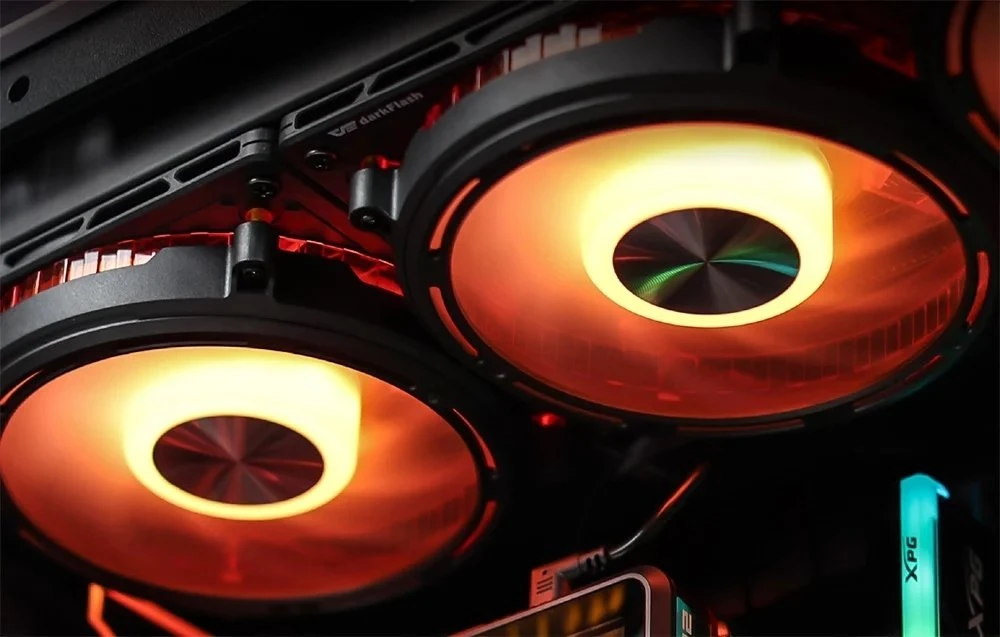 Darkflash DE8 cooling fan (juodas)