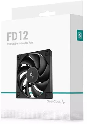„Deepcool“ aušinimo ventiliatorius | FD12 V2 | Juodas