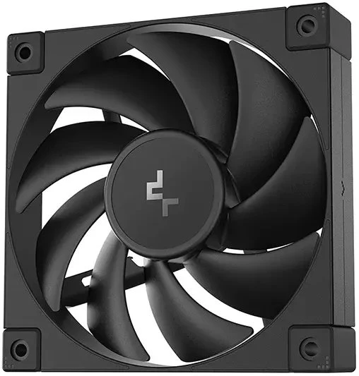 Deepcool FD12 V2 ventiliatorius, 120 mm juodas