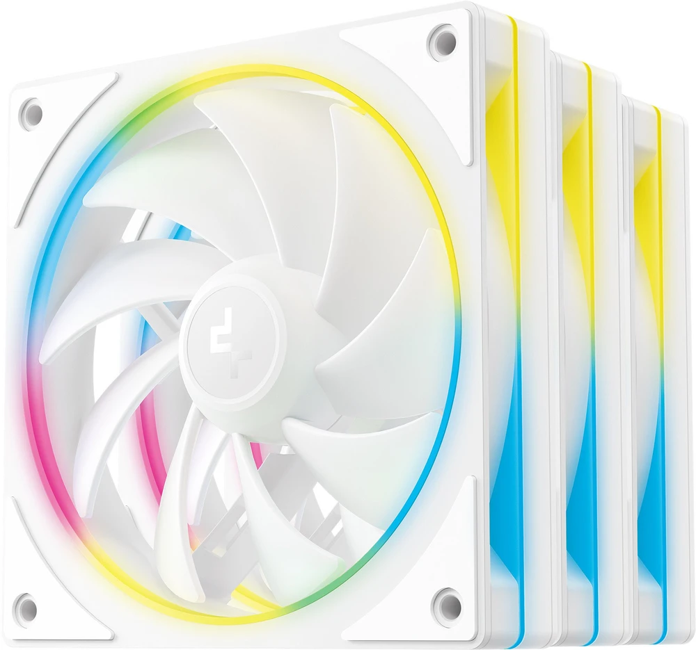 Deepcool FL12 SE ventiliatorių rinkinys iš šono