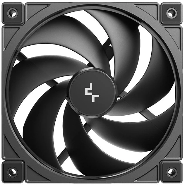 „Wentylator Deepcool FD12 V2“ 3 vnt. pakuotė (R-FD12V2-BKNPN3-G)