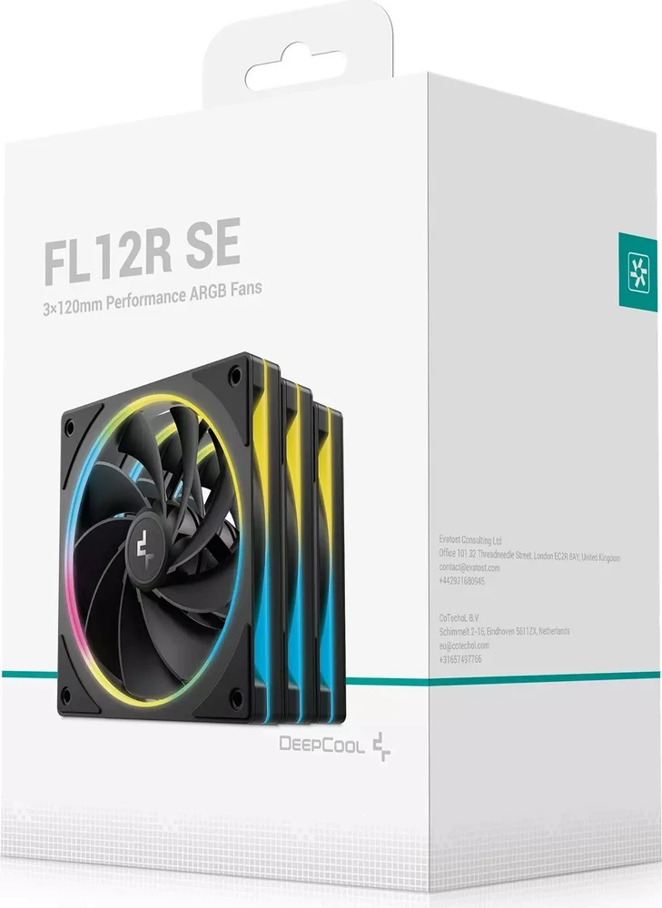 Deepcool Cooling Fan | FL12R SE 3IN1 | Juodas