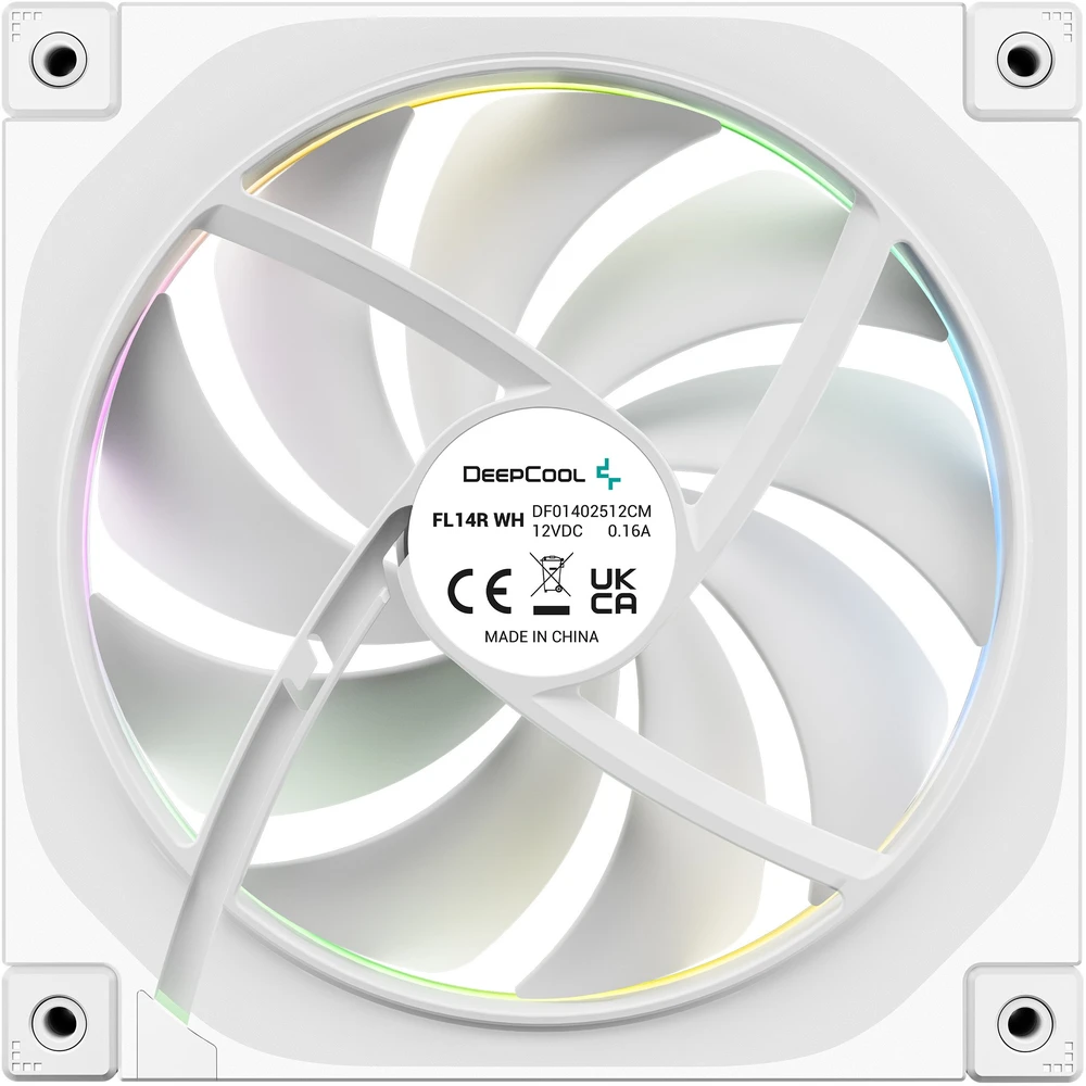 CASE FAN 140MM/3P R-FL14R-WHAPN3-G DEEPCOOL