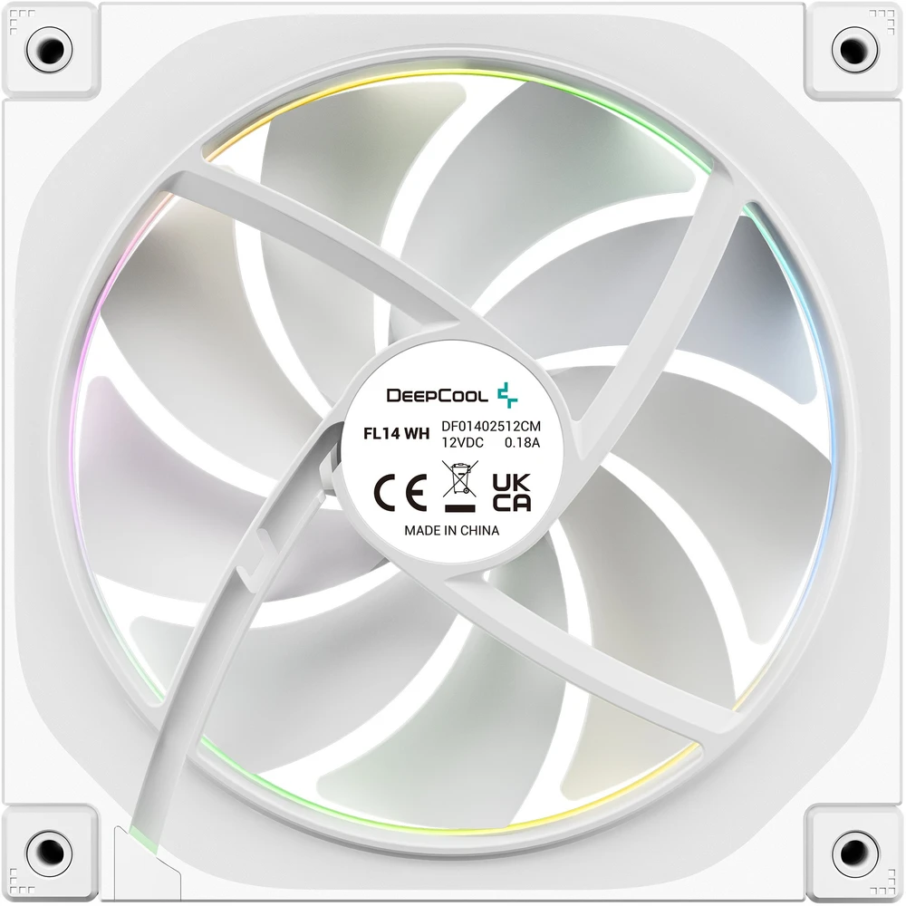 CASE FAN 140MM/3P R-FL14-WHAPN3-G DEEPCOOL