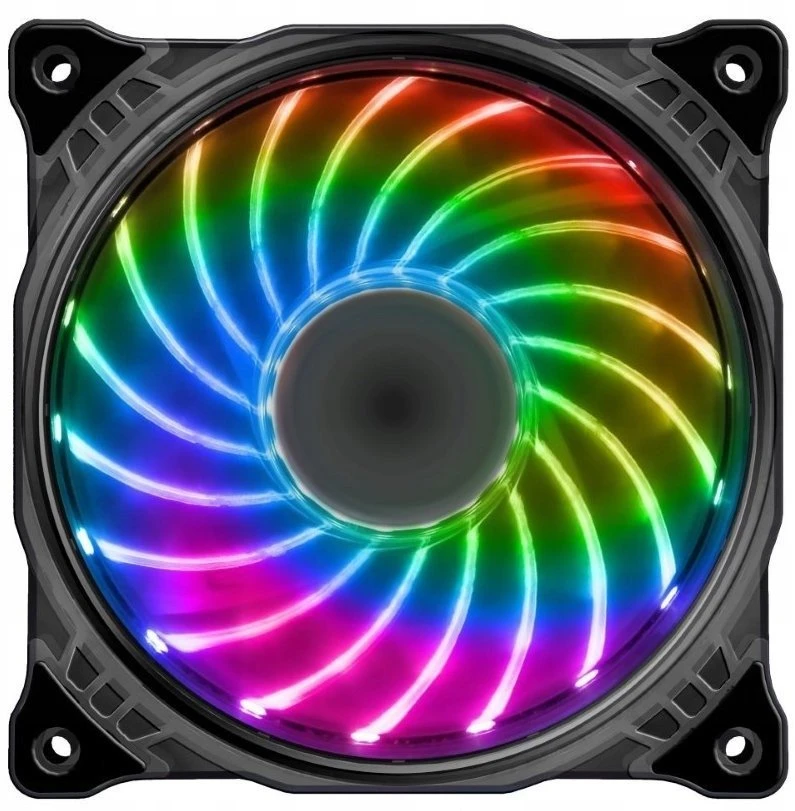 EuroCase 120 mm ventiliatorius su RGB apšvietimu