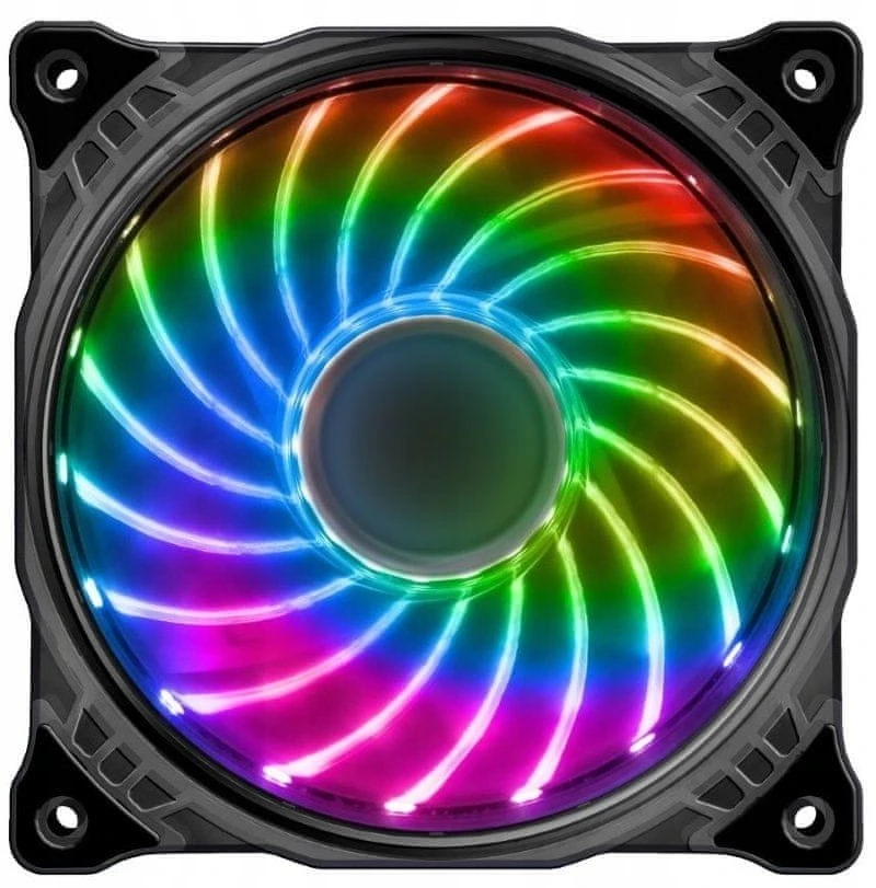 EUROCASE ventiliatorius su RGB apšvietimu