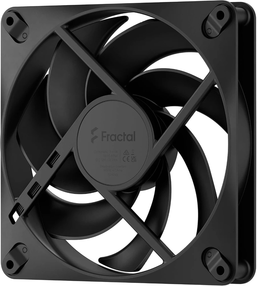 Fractal Design Dynamic 3 14 juodas 140mm aušintuvas