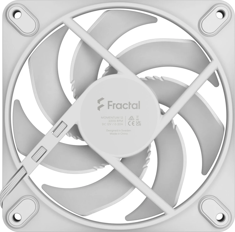„Fractal Design“ | Kompiuterių ventiliatorius | „Momentum 12“