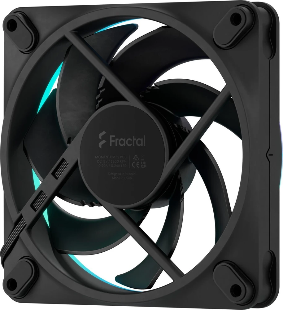 „Fractal Design“ | Kompiuterio ventiliatorius | „Momentum 12 RGB“