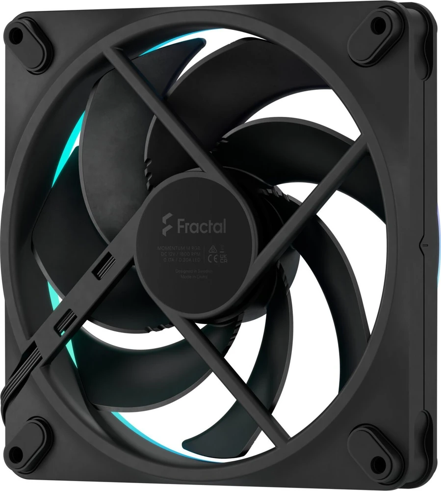 „Fractal Design“ | Kompiuterio ventiliatorius | „Momentum 14 RGB“