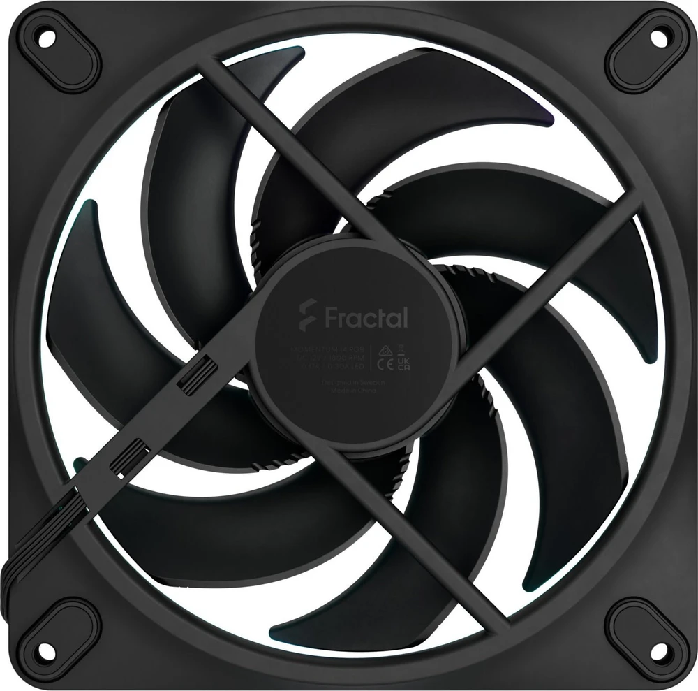 „Fractal Design“ | Kompiuterio ventiliatorius | „Momentum 14 RGB“