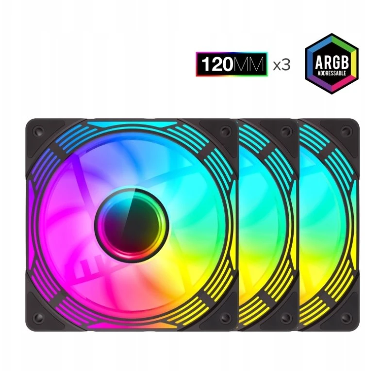 Gamemax Case Fan | KF300R BK | Juodas