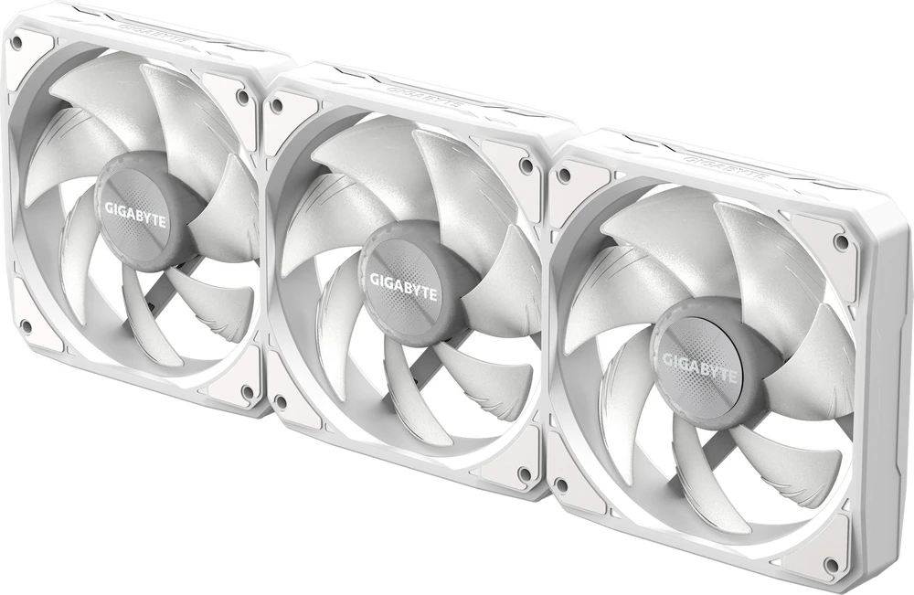 „Wentylator Gigabyte EZ Chain Fan 120 Ice“ 3 vnt. pakuotė (GP-GBT EZFAN1203 ICE)