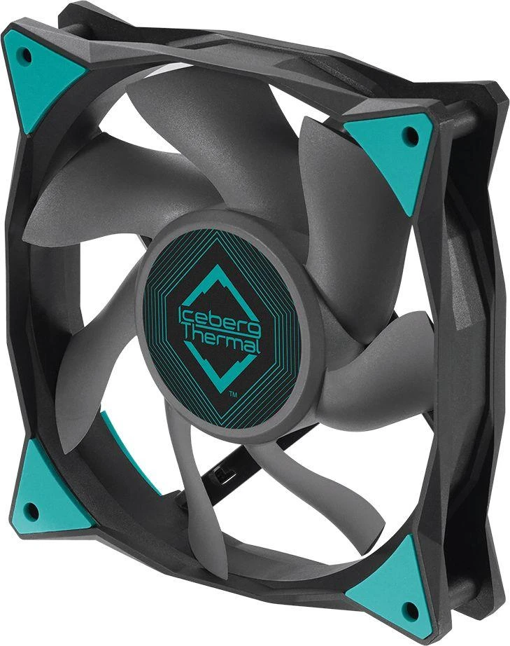 Iceberg Thermal Wentylator Iceberg IceGALE 120 mm Juodas (ICEGALE12-C0A)