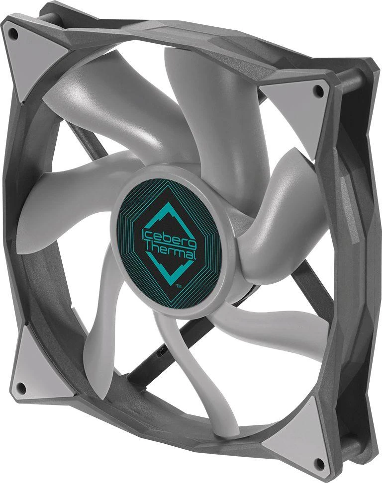 Iceberg Thermal Iceberg IceGALE 140 mm Pilka ventiliatorius (ICEGALE14-B0A)