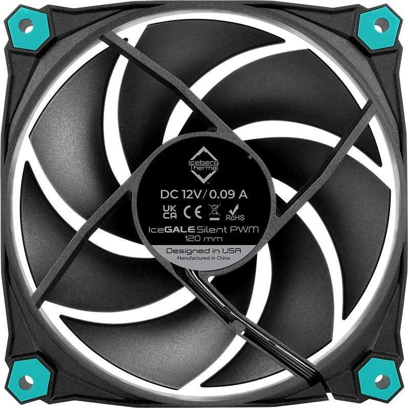 Iceberg Thermal Wentylator Iceberg IceGALE Silent PWM 120 mm 3 pakuotės (ICEGALE12P-BBT-3A)