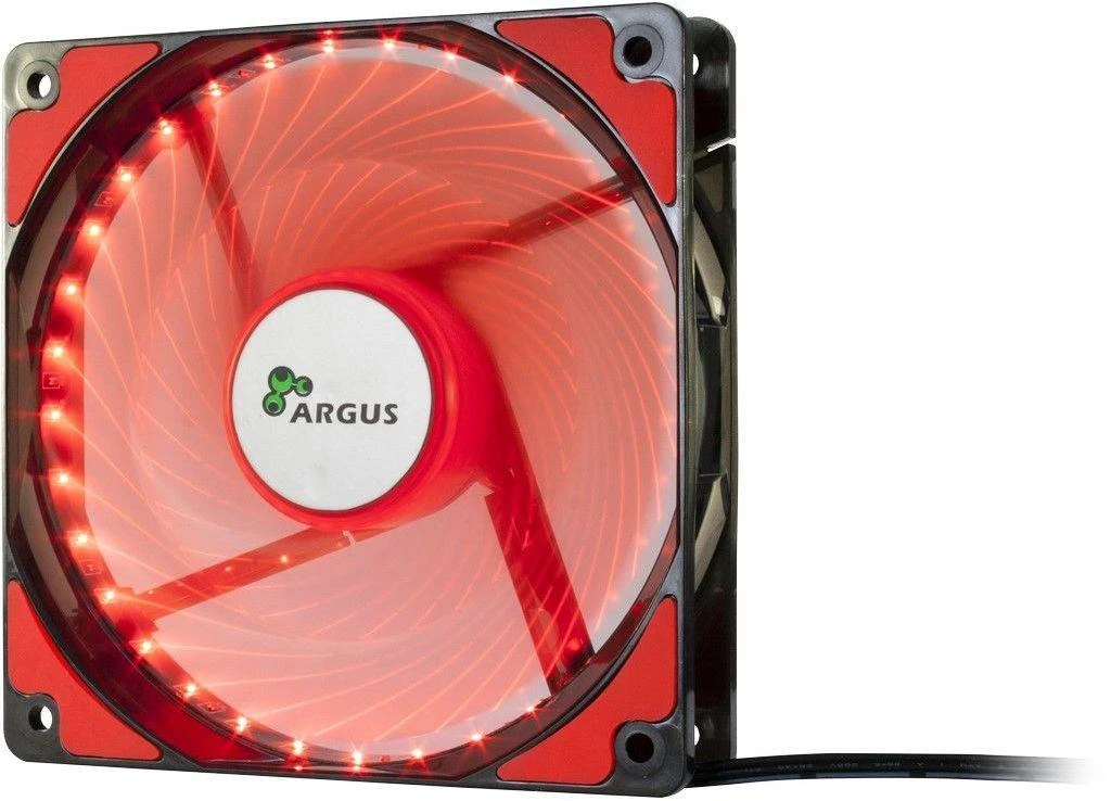 Inter Tech Ventiliatorius Argus L-12025 Raudon (88885413)