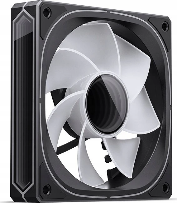 Jonsbo FR-505 ARGB Reverse Blade PWM korpuso ventiliatorius, 120mm – juodos spalvos